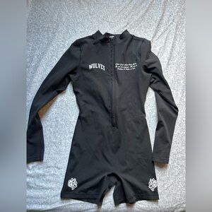 Darc Sport Black Long Sleeve Jumpsuit